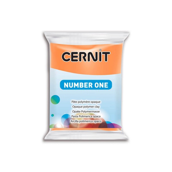 Полимерная глина CERNIT №1 56 г. оранжевый